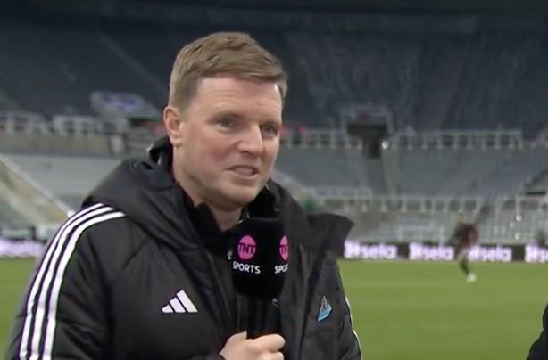 埃迪-豪：上半场最后根本不该给任意球；我们很需要这场胜利